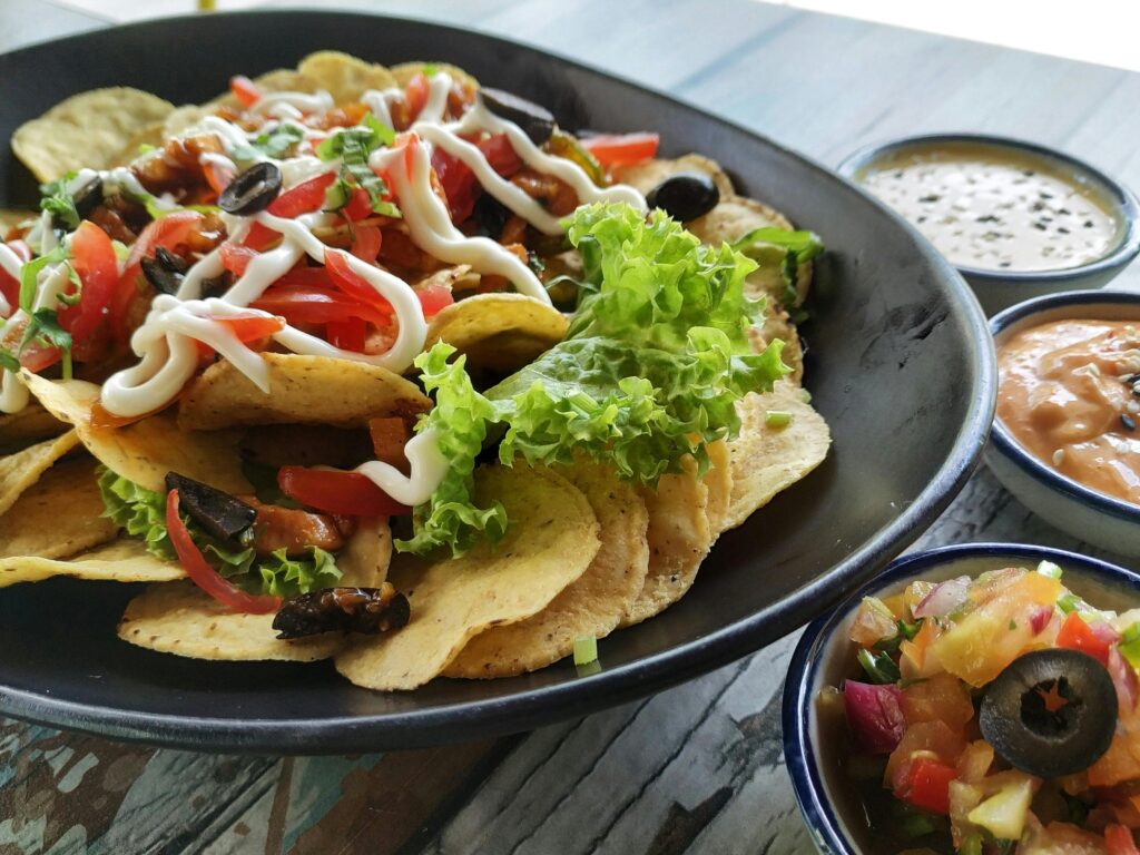 Cooked food